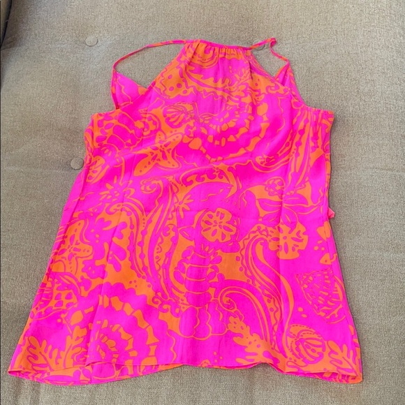 Lilly Pulitzer silk tank - Picture 5 of 5